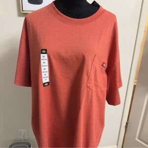 Dickies Men's Burnt orange short Sleeve Tee
